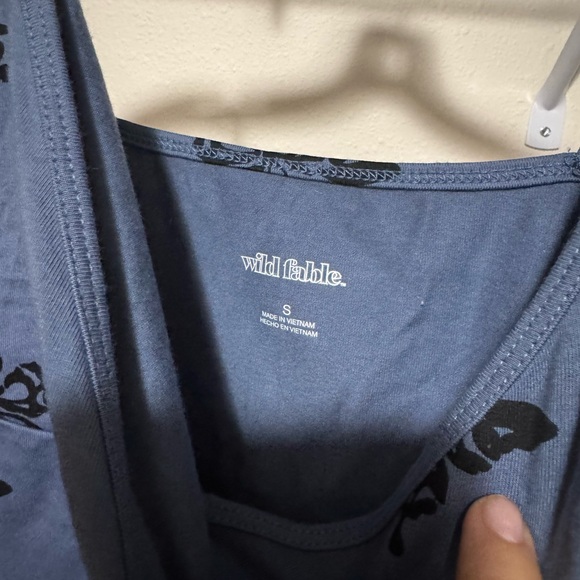 Wild Fable Blue Butterfly Dress - Picture 2 of 2